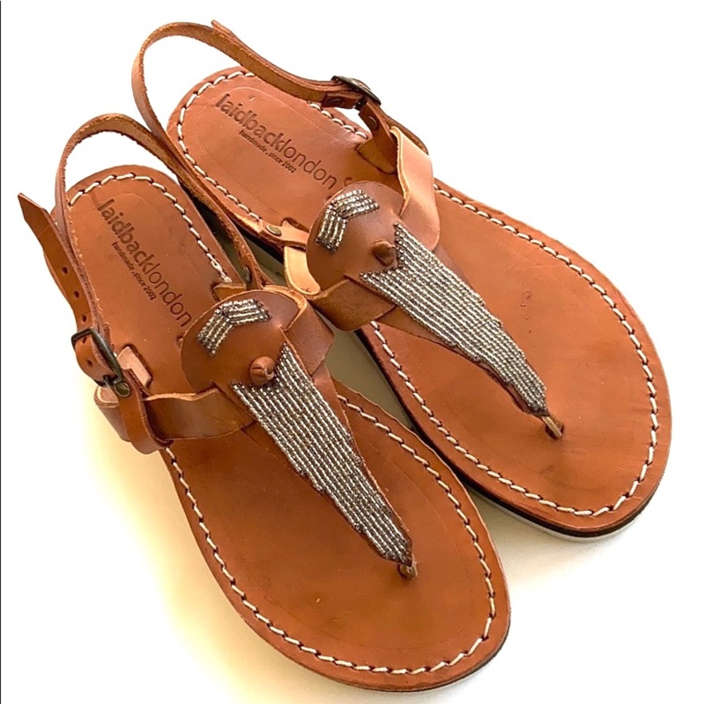 Anthropologie / Laidback London leather sandals